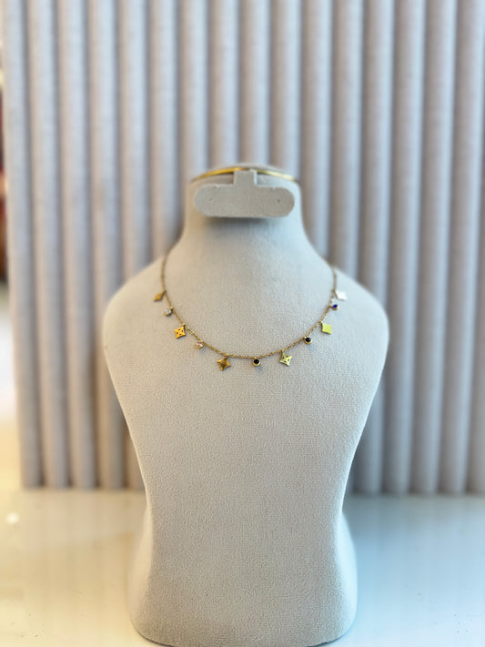 Charms Gold Necklace