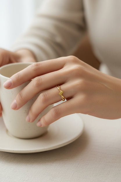 Golden Grace ring