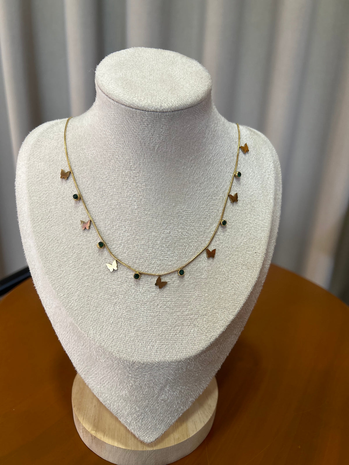 butterfly charm necklace