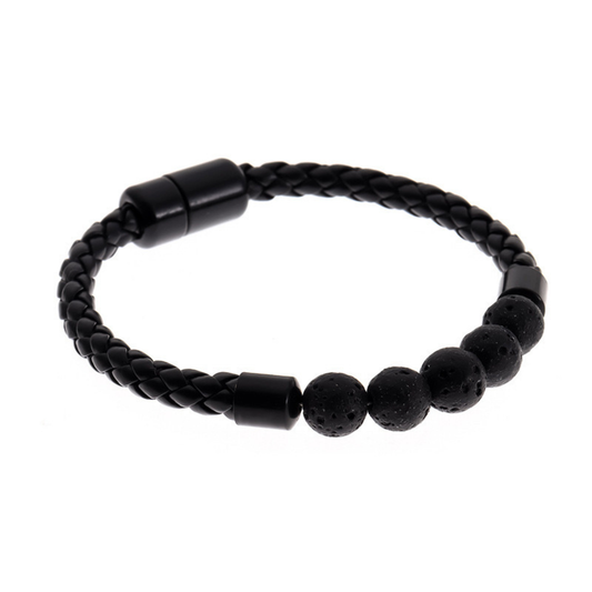 Volcanic rock bracelet