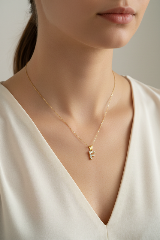 F letter pendant