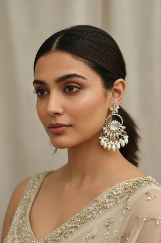 Statement drop earings