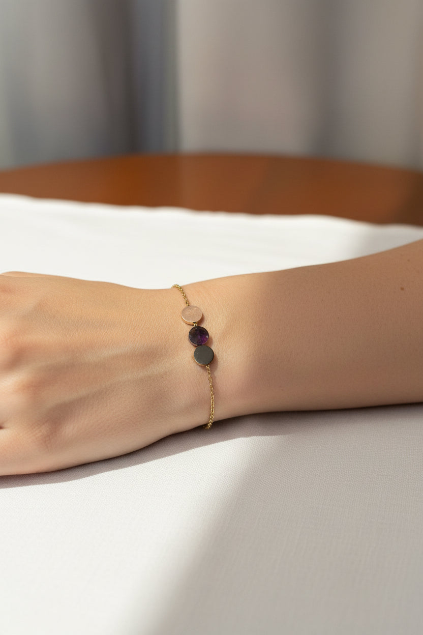 Aura twist bracelet