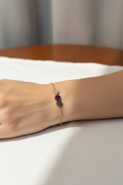 Aura twist bracelet