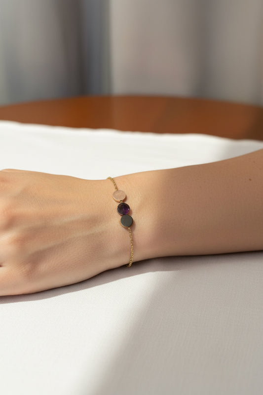 Aura twist bracelet
