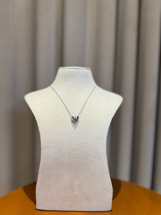 Heart Necklace - Silver