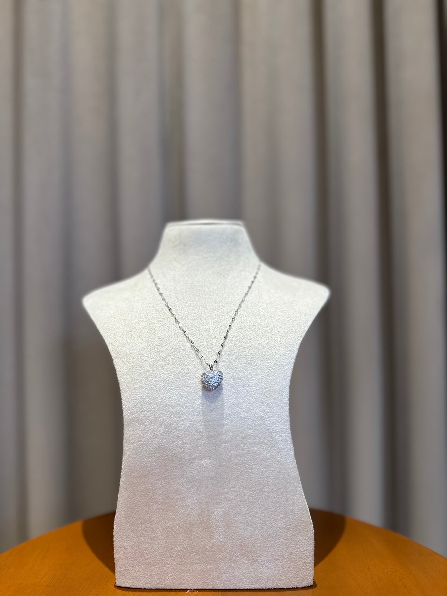 Heart Necklace - Silver