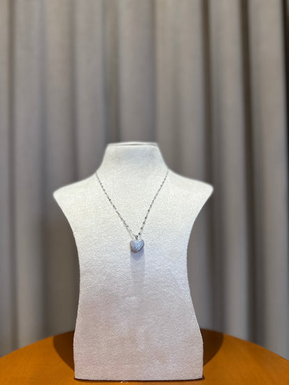 Heart Necklace - Silver