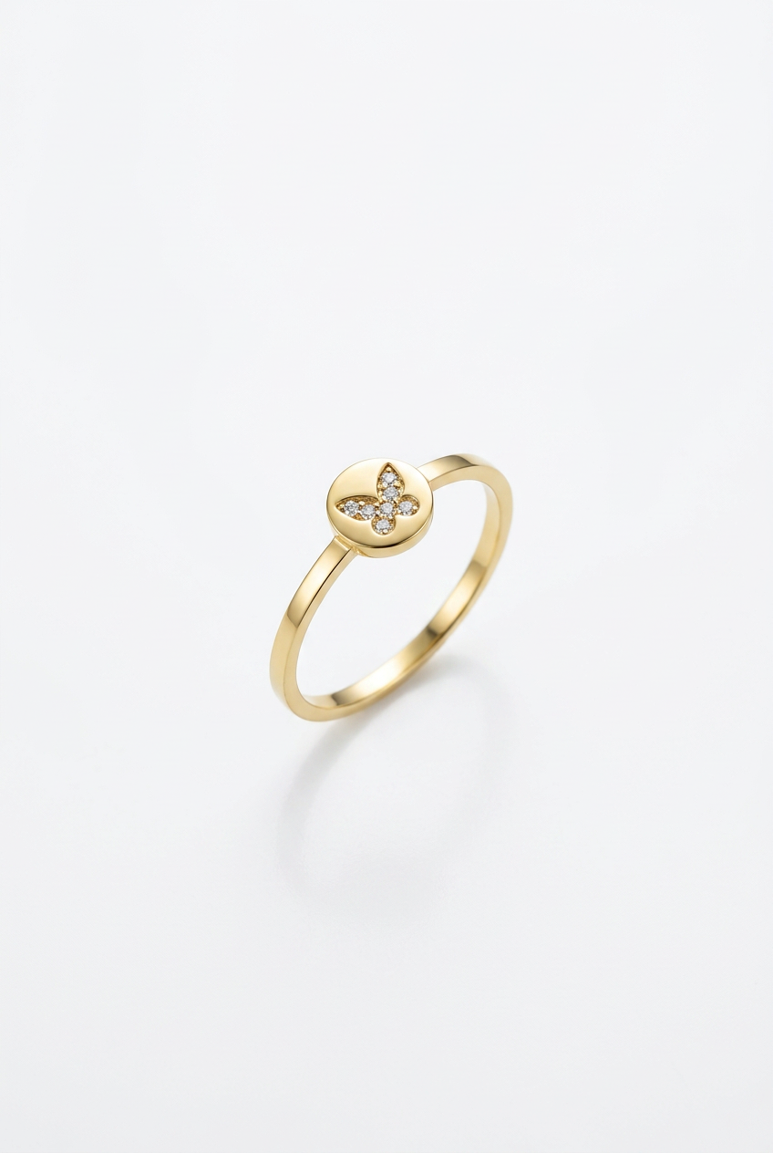 Butterfly Stackable ring