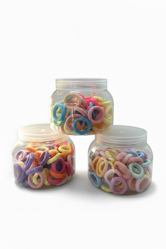 Hair Ties Gift Jar Big