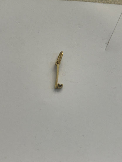 I letter charm