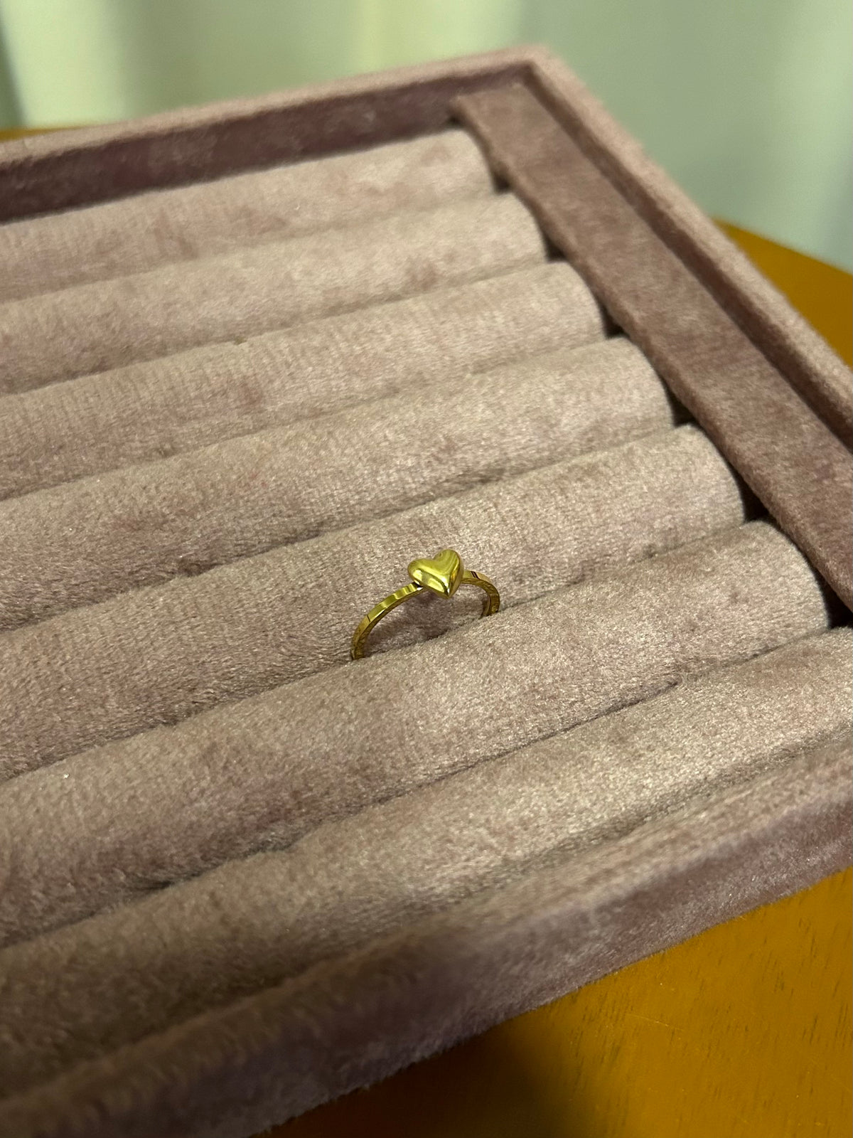 Heart Stackable ring