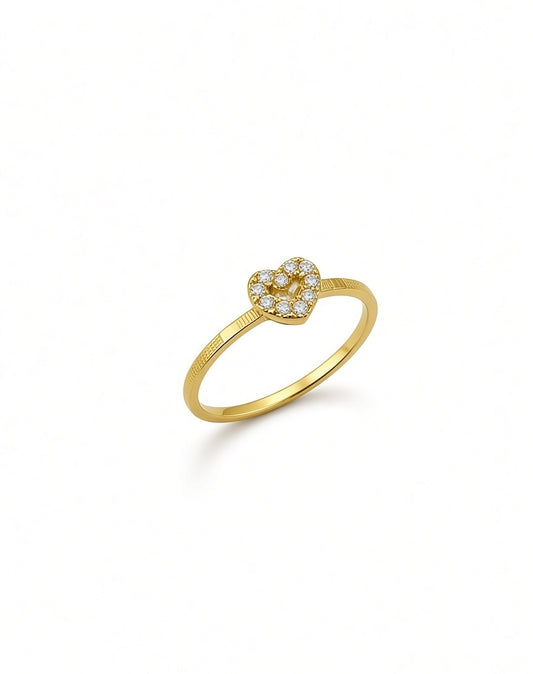 Heart Stackable ring