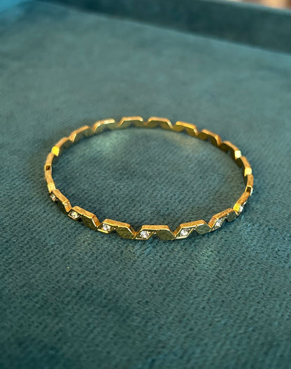 Golden Sparkle Bangle