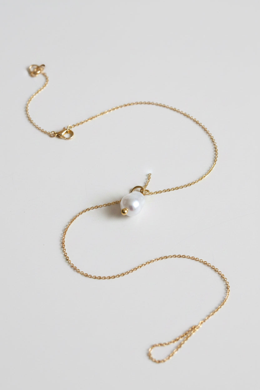 White pearl charm