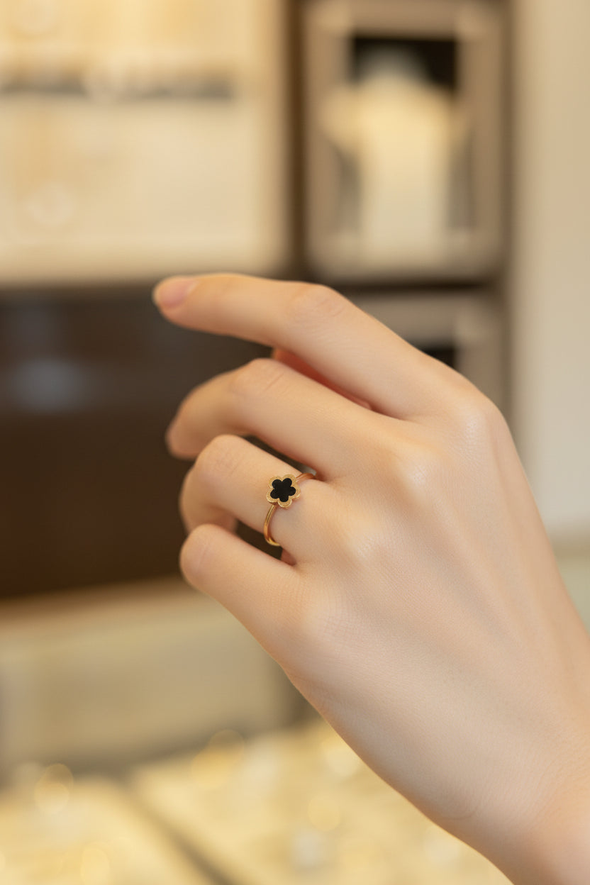Flower kids ring