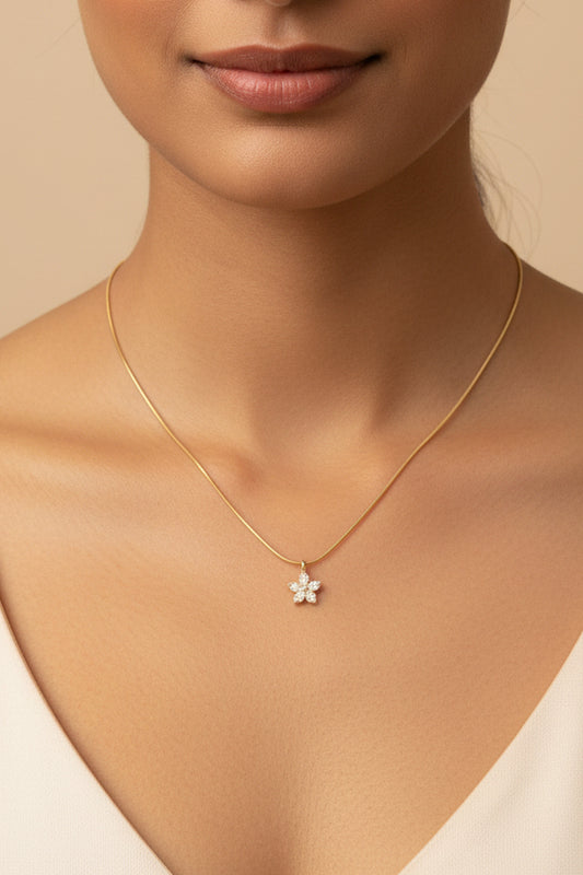 Flower necklace