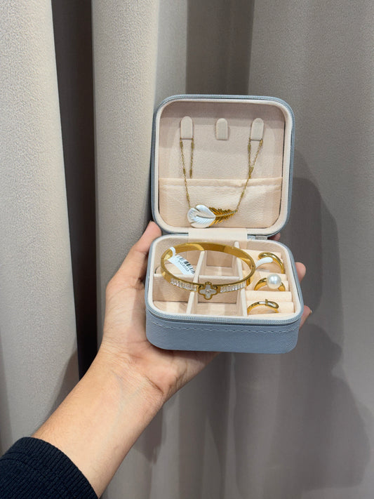 Golden gift box