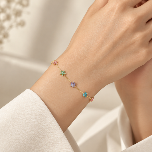 Multi colour bracelet