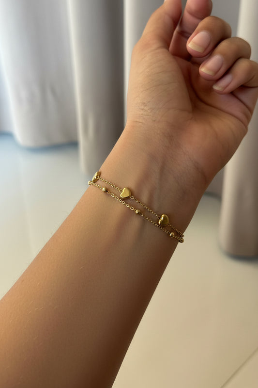 Heart bracelet