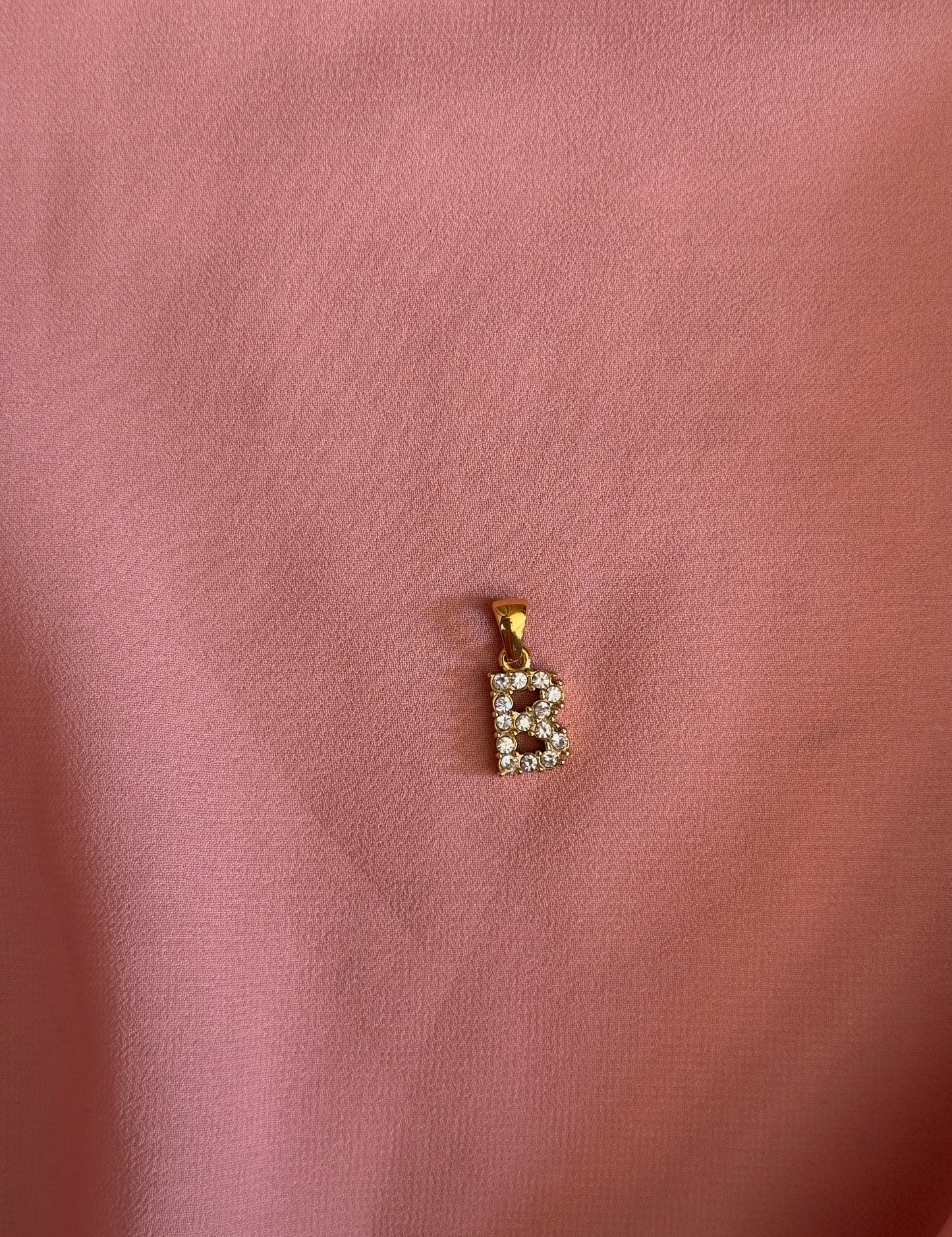 B letter pendant