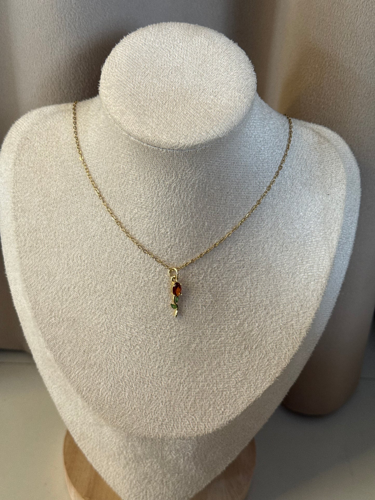 Tulip necklace