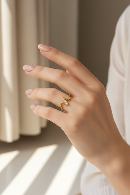 Dainty Spark Ring
