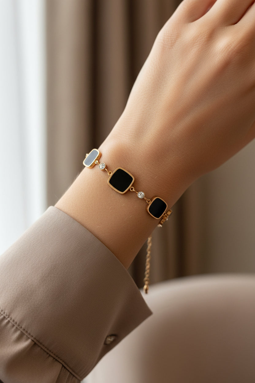 Rose gold bracelet