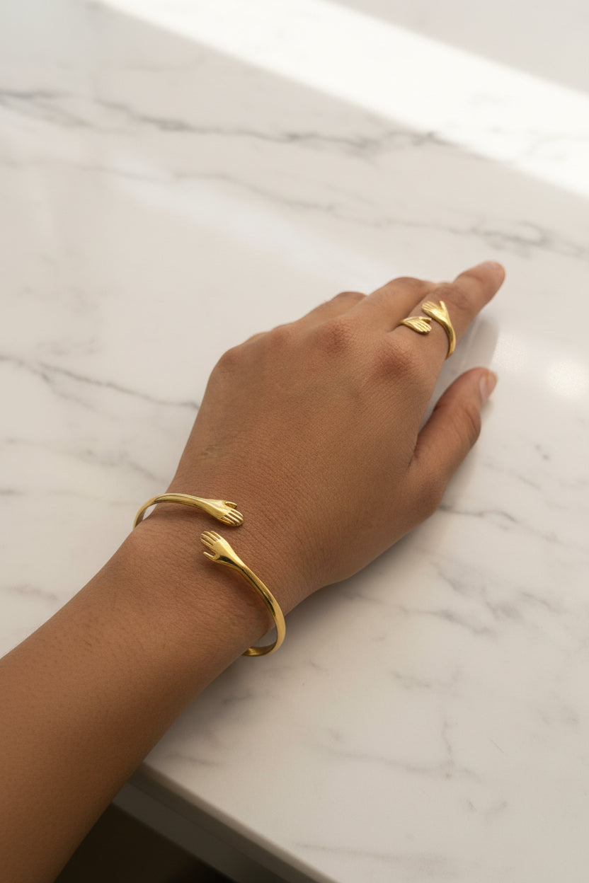 Combo bangle and ring