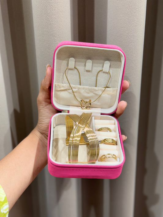 Golden gift box