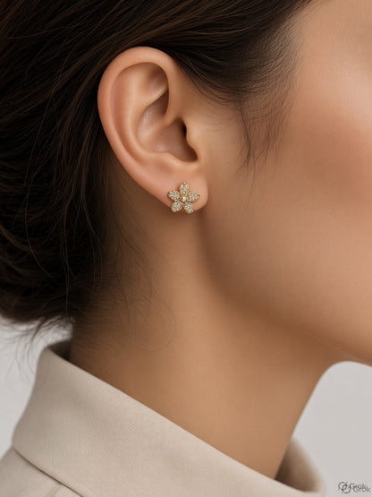 Petal Stud Earrings