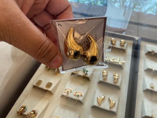 Gold hoop