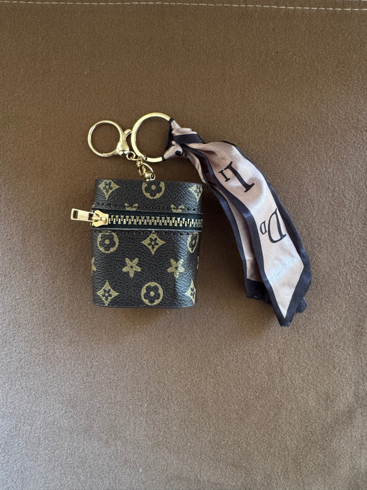 Chic Zip Keychain/Bagcharm
