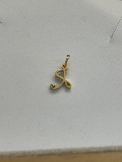 R letter charm