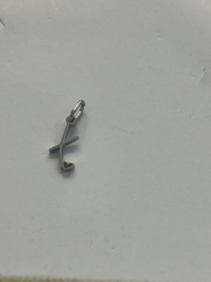 X letter charm