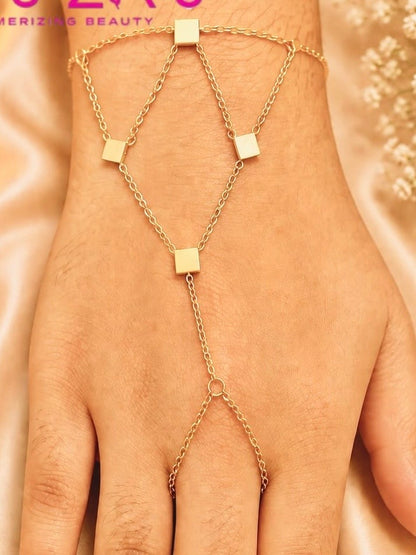 Gold hand set