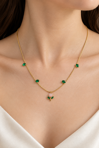 Tulip necklace