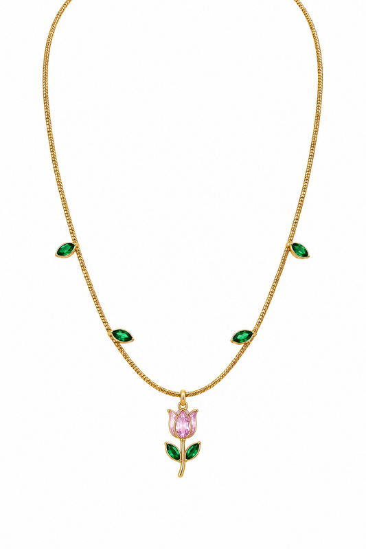 Tulip necklace