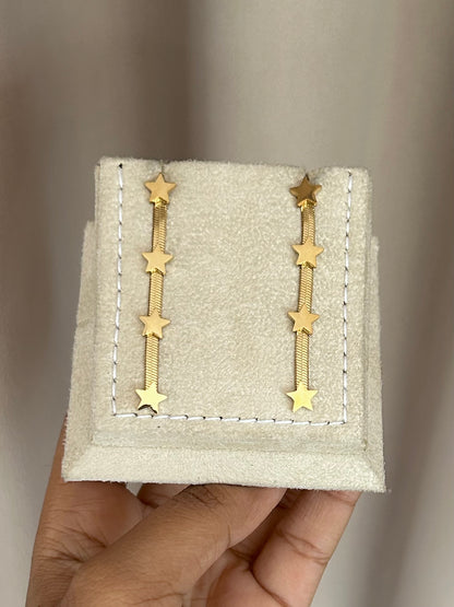 Stardust Linear Earrings