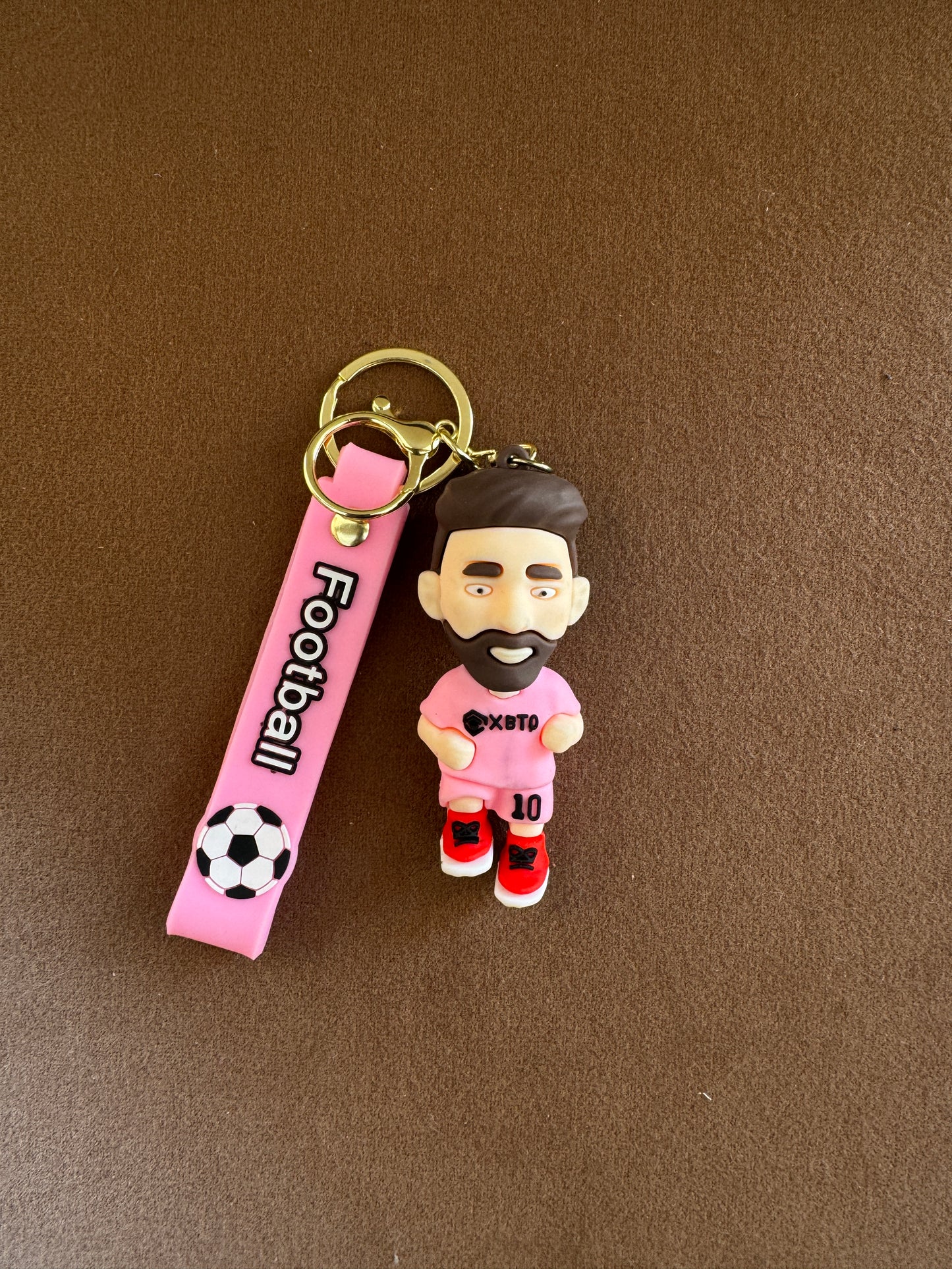 Messi with out football bag charms
