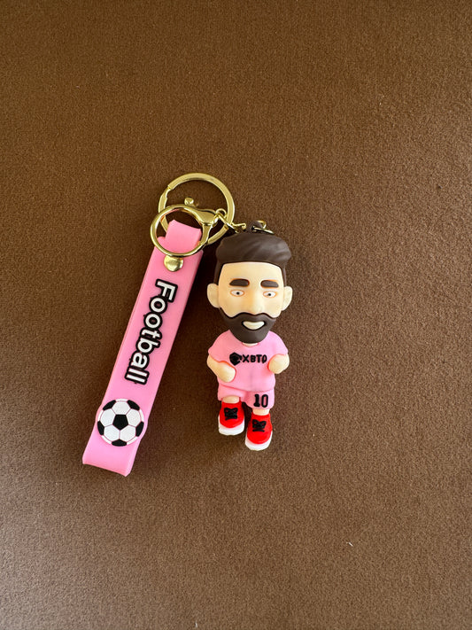 Messi with out football bag charms