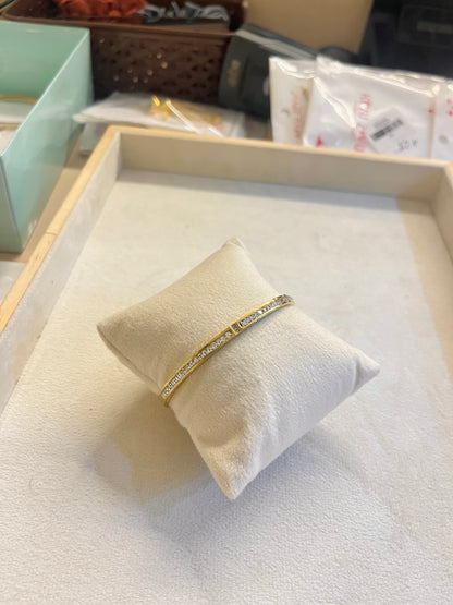 Hyra Gold Bangle Adult size