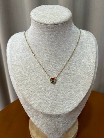Tulip necklace