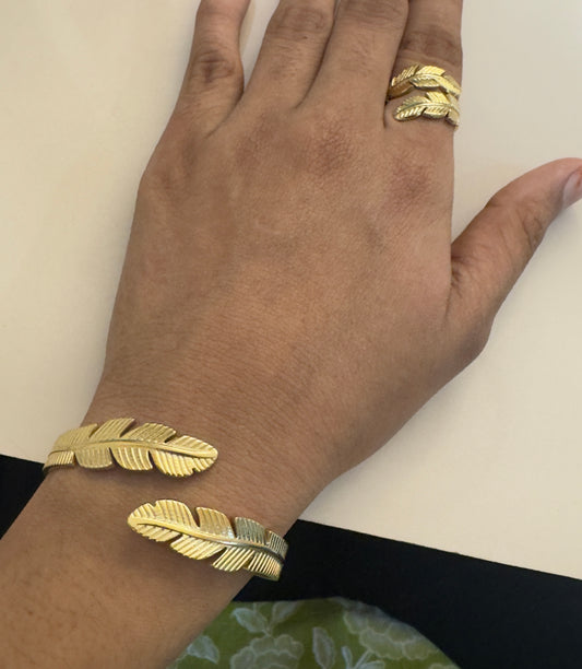 Combo bangle and ring