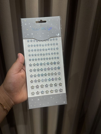 Face, Hair & Body Gem Stickers