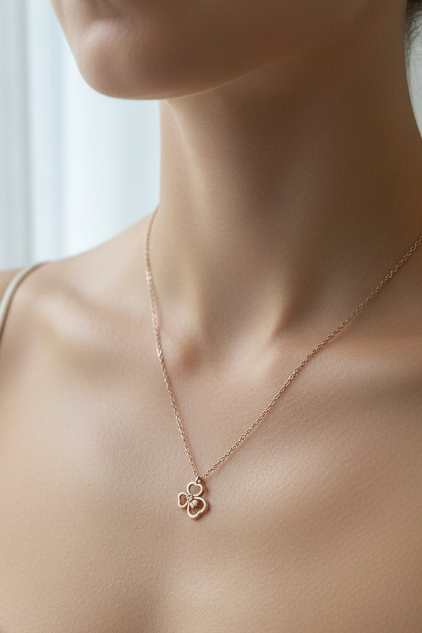 Rose Bloom Rose gold Chain