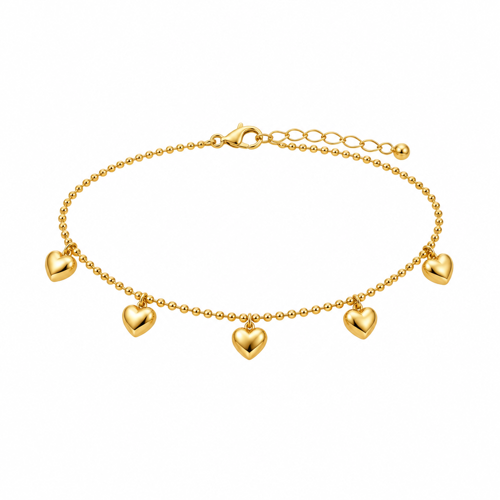Love charm ankle