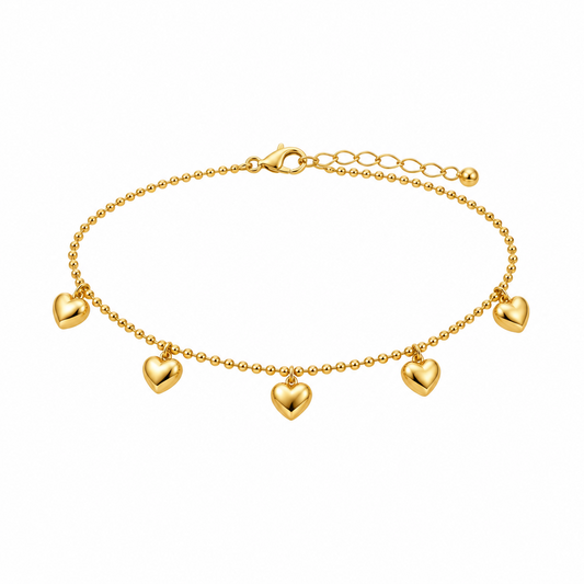Love charm ankle