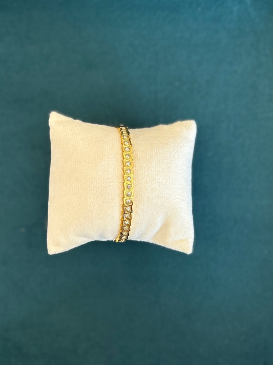 Stone bangle