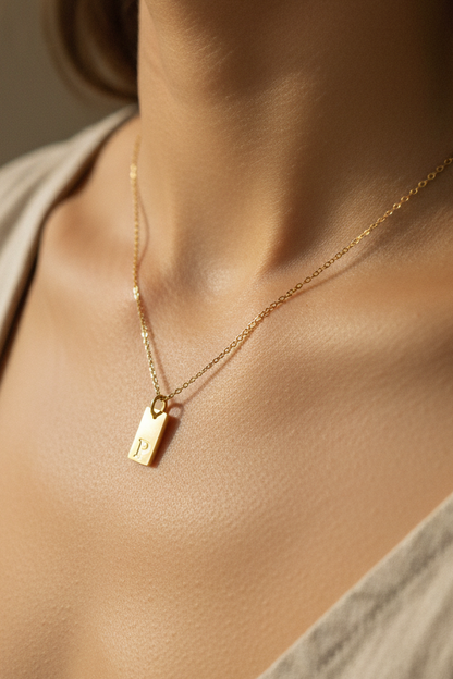 P letter charm
